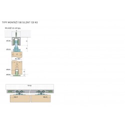 SC - POSUVNÝ SYSTÉM 100 SILENT 120 KG 