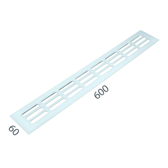 SRL ALFA Vetracia Mrie ka 60 X 600 Mm BIL Biela Leskl RAL 9010 Srl alfa vetracia mrie ka 60 x 600 mm bil biela leskl ral 9010
