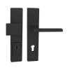 TI - FORTE PLUS 3214/SUPRA 3097, hrúbka dverí 84-90 mm CIM - čierna matná (153)