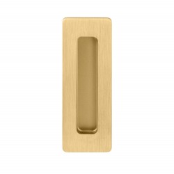 TI - Mušľa na posuvné dvere - 4181 5S - bez otvoru ZLM.LL - zlatá matná (158)