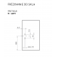TI - Protikus pre zámok na sklo 4019 CHM - chróm matný (96)