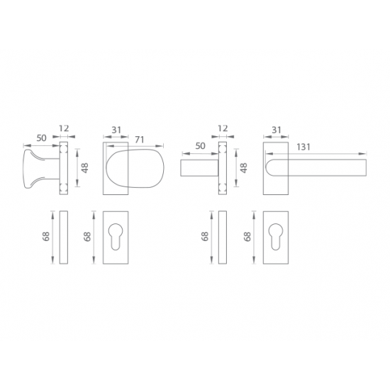 WA - FELIX H1 - UHR HNM - hnedá matná (RAL 8017) WA - FELIX H1 - UHR HNM - hnedá matná (RAL 8017)