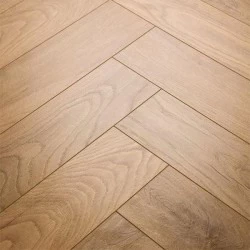Laminátová Podlaha KRONO (1595947) Herringbone 8 - Dub Historic- 630x126 mm - HO 8 mm AC5/32 4V - rybia kosť - 1clic2go pure+