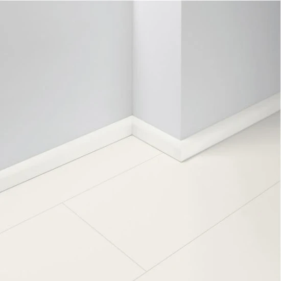 Lišta soklová Parador skirting SL2, plain white shiny decor D003 1745493 2200x19,5x50 mm