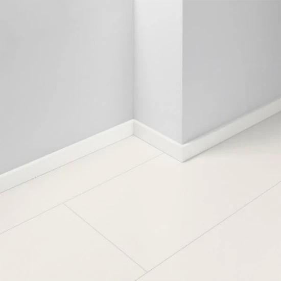 Lišta soklová Parador skirting SL3, white primed decor D004 1745470 2200x16x40 mm