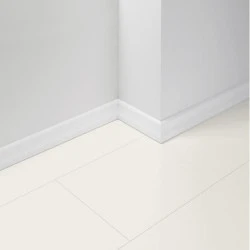 Lišta soklová Parador skirting SL 4, plain white decor D001 1745518 2200x19,5x40 mm
