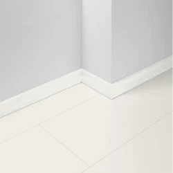 Lišta soklová Parador skirting SL 4, plain white shiny decor D003 1745519 2200x19,5x40 mm