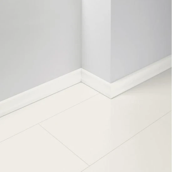Lišta soklová Parador skirting SL 4, plain white shiny decor D003 1745519 2200x19,5x40 mm