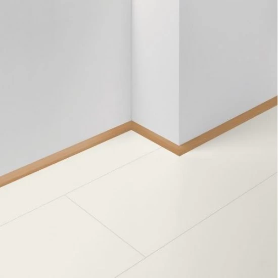 Lišta soklová Parador štvrťkruh quad beech decor D001 1745522 2200x20x16 mm