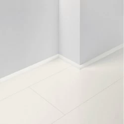 Lišta soklová Parador štvrťkruh white primed decor D004 1745274 2200x20x16 mm