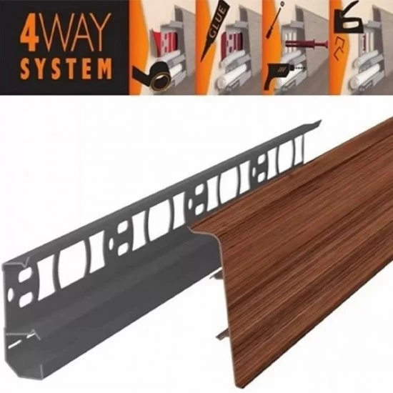 Soklová lišta Arbiton INDO Dub Bolton 44 26x70x2500 mm (6700440)