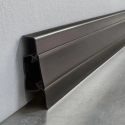Lišta soklová PVC Arbiton MACK čierna matná 220 60x20x2500 mm