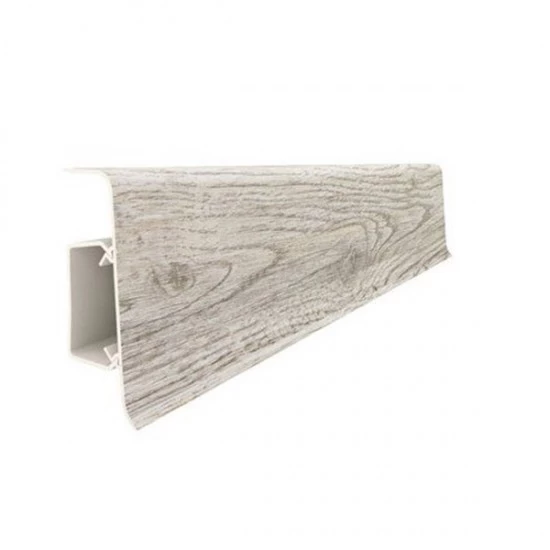 Soklová lišta Vox ESQERO DUO Dub Alabaster 653 55x22x2500 mm