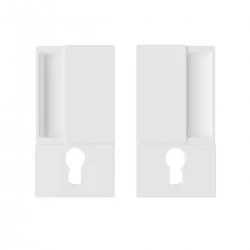 AGB - MUŠĽA WAVE na posuvné dvere PZ BIM - biela matná (FM)