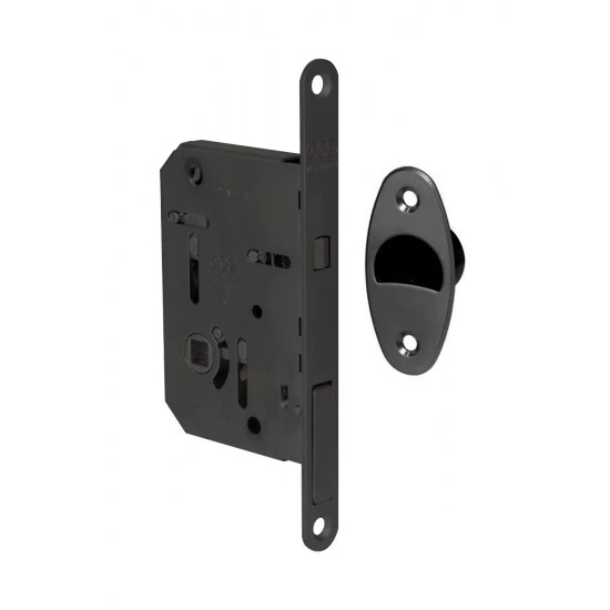 AGB - Zámok SCIVOLA TRE CLASS - WAVE WC CIM - čierna matná (93)