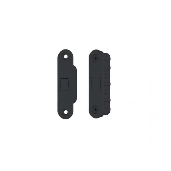 AGB - TOUCH set pevných magnetov - hliník/drevo CIM - čierna matná (93)