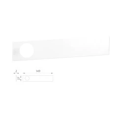 ASG - Výplň HEDERA WC BIM - biela matná (WHITE) ASG - Výplň HEDERA WC BIM - biela matná (WHITE)