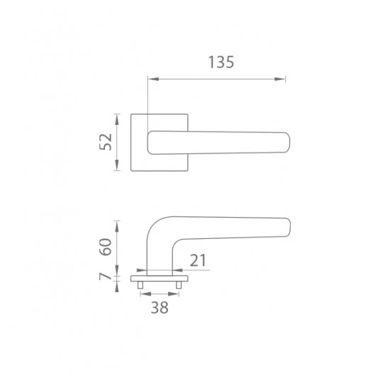 AS - MELA - HR 7S CHM - chróm matný (SC)
