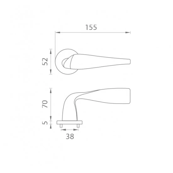 AS - PETUNIA - R 5S ZLM - zlatá matná (KG)