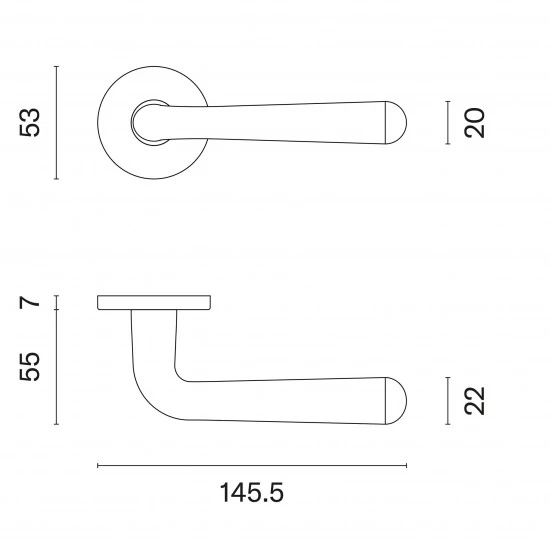 AT - IRGA - R 7S BIM - biela matná (WHITE)