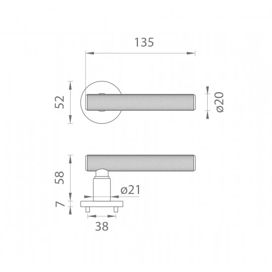 AS - KERRIA - R 7S CIM - čierna matná (BK)