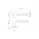 ASM - MARIGOLD 1 - R 7S BIM - biela matná (WH) ASM - MARIGOLD 1 - R 7S BIM - biela matná (WH)