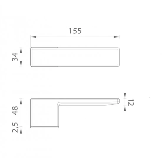 ASG - HEDERA - RT CIM/BIM - čierna matná/biela matná (BK/WHITE)