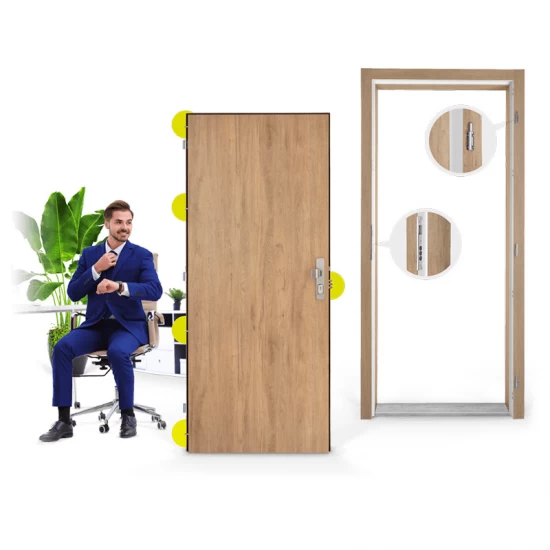 Protipožiarne bezpečnostné dvere so zárubňou FORNOX AK230/2 – RC2 – EI/EW 30 - SK certifikát