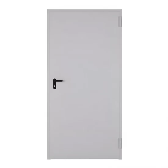 Jednokrídlové oceľové dvere Endoors - sv. prechod výška 2017 mm + Zárubňa (reverzibilné)