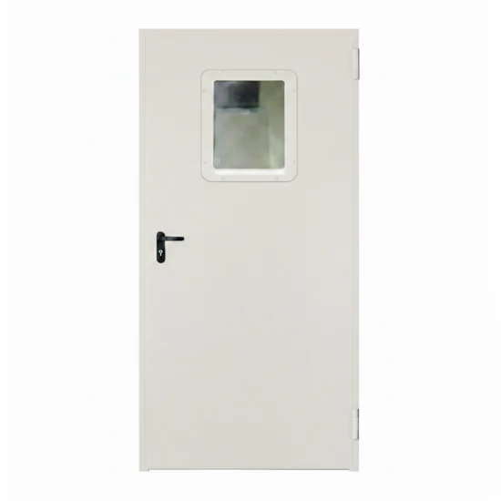 Presklené oceľové protipožiarne dvere Endoors (okienko 300 x 400 mm) - SK norma - EW/EI 120 - D1 + Zárubňa + certifikát