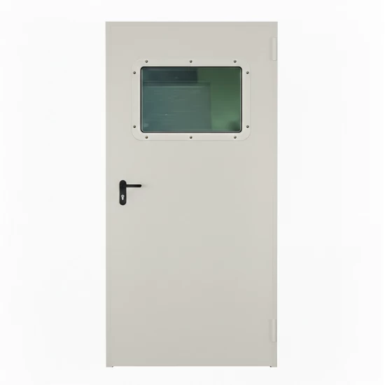 Presklené oceľové protipožiarne dvere Endoors (okienko 600 x 400 mm) - SK norma - EW/EI 120 - D1 + Zárubňa + certifikát