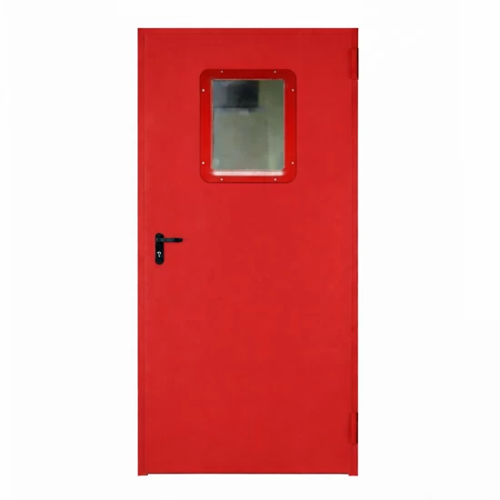 Presklené oceľové protipožiarne dvere Endoors (okienko 300 x 400 mm) - sv. prechod výška 2107 mm - EW/EI 60 - D1 + Zárubňa + certifikát