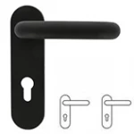 M1 plastová čierna - oceľ. jadro (kľučka/kľučka) En. 