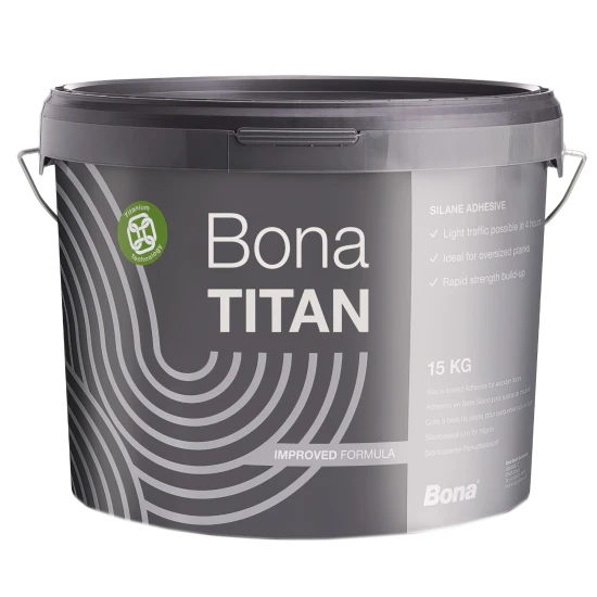 Lepidlo Bona Titan, 15 kg 1-zložkové silanové, na drevené podlahy