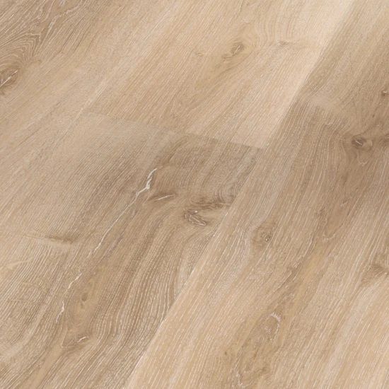 Vinyl Parador Basic 2.0 Royal Dub svetlo bielený kartáčovaná štruktúra široká lamela, 1730780, 1219x229x2 mm