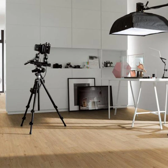 Vinyl Parador Basic 2.0 Dub prírodný kartáčovaná štruktúra široká lamela, 1730779, 1219x229x2 mm