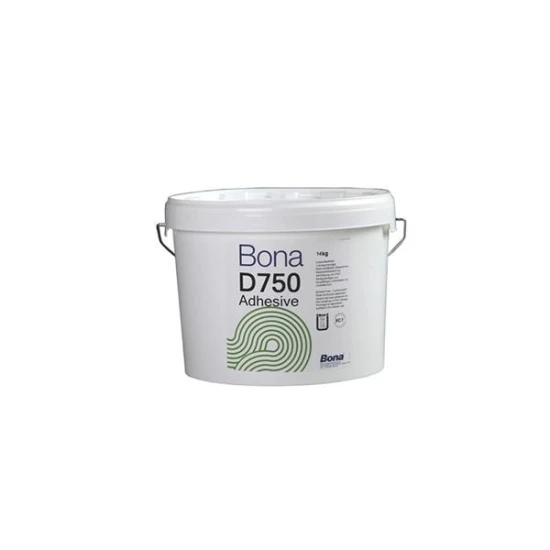 Lepidlo Bona D750, 14 kg 1-zložkové disperzné s vláknami, na PVC a Vinyl
