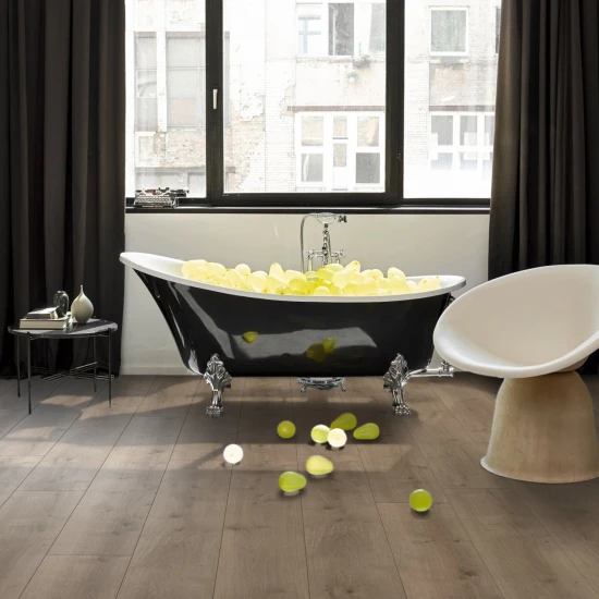 Parador Modular ONE Chateau plank Dub Pure perlovo šedý štruktúra dreva široká lamela 1L M4V, 1730804, 2200x235x8 mm