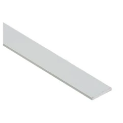 Profil AL tyč plochá 15x2 mm, elox Striebro 01, 2 m, SP1502 Cezar