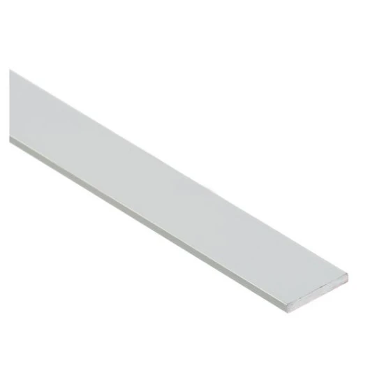 Profil AL tyč plochá 15x2 mm, elox Striebro 01, 2 m, SP1502 Cezar