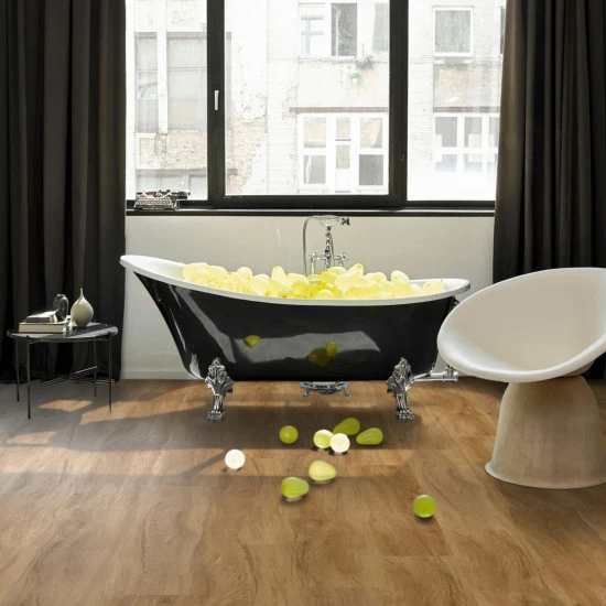 Vinyl Parador Basic 2.0 Dub Sierra prírodný kartáčovaná štruktúra široká lamela, 1730791, 1219x229x2 mm
