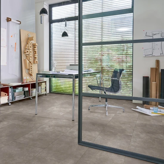 Parador Modular ONE Hydron Oversize tile Betón tmavo šedý štruktúra kameňa M4V 1744858 856x403x5,5 mm