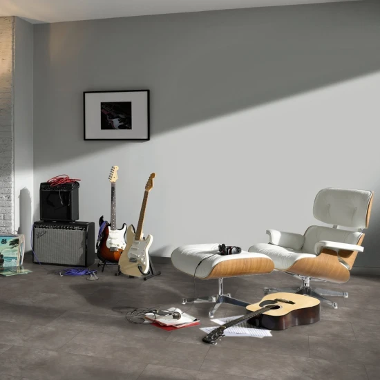 Parador Modular ONE Hydron Oversize tile Betón tmavo šedý štruktúra kameňa M4V 1744858 856x403x5,5 mm