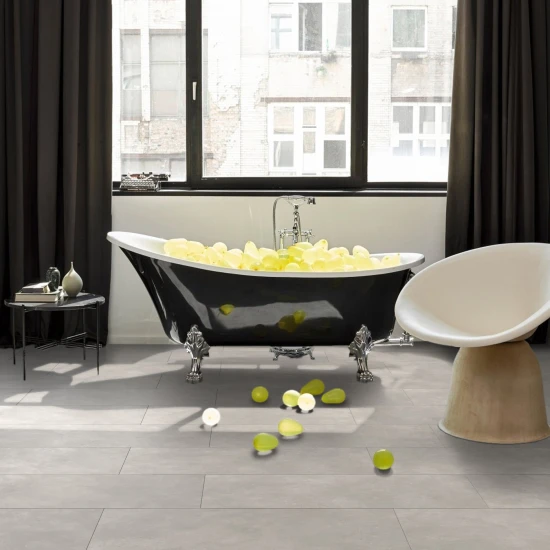 Parador Modular ONE Hydron Oversize tile Betón biely štruktúra kameňa M4V 1744856 856x403x5,5 mm