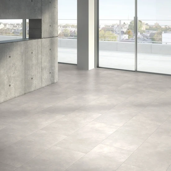 Parador Modular ONE Hydron Oversize tile Betón biely štruktúra kameňa M4V 1744856 856x403x5,5 mm