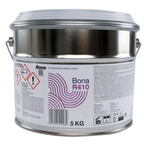 Penetračný náter Bona R410 5 kg 2-zložkový epoxid (pod lepidlá aj nivelačku)