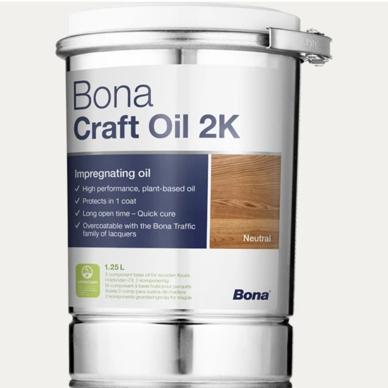 Olej Bona Craft Oil 2K Umbra/Hnedá 1,25 L