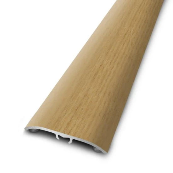 Profil AL prechodový 37 mm, fólia C008, 0,93 m, samolepiaco-narážací oblý, Gerflor