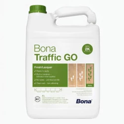 Lak Bona TRAFFIC GO mat 5 L 1-zložkový vrchný PU na vodnej báze