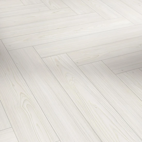 Parador Modular ONE Herringbone Smrekovec Apollo biely EIR prírodná štruktúra V-drážka 1748739 840x140x9 mm